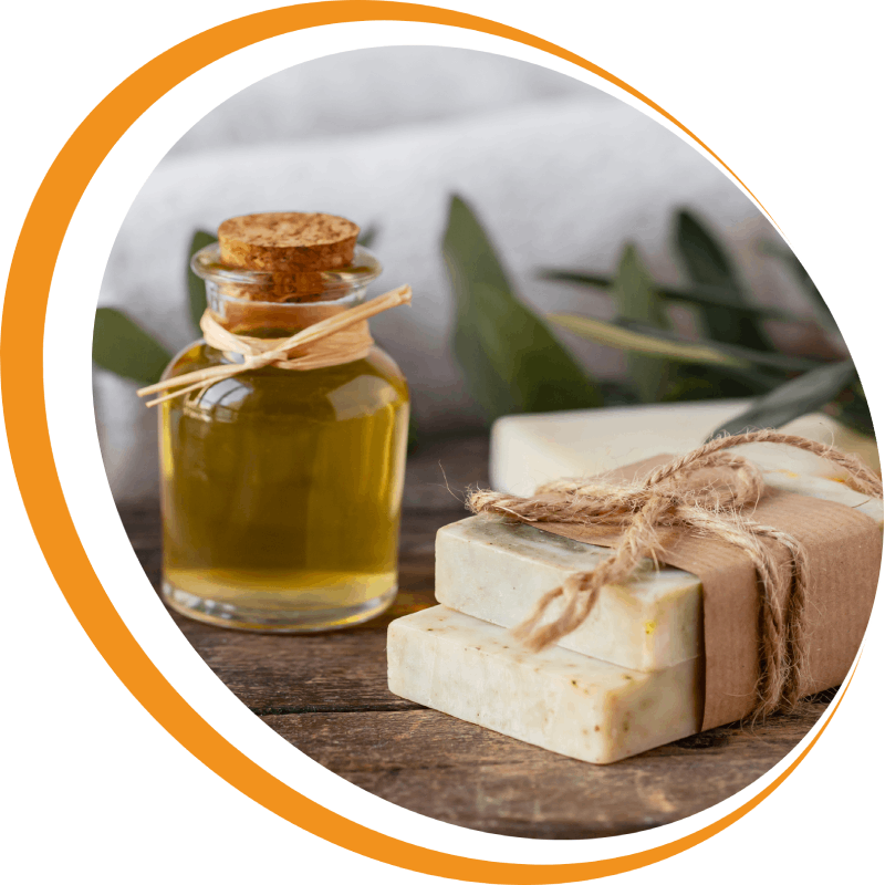 Medicinal soaps and oils